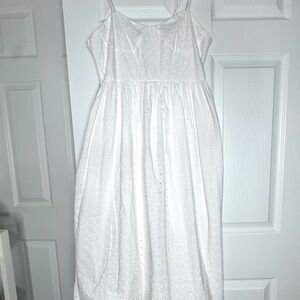 A New Day White Midi Dress